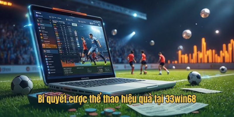 Bí quyết cược thể thao hiệu quả tại 33win68